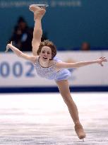 Hughes wins Olympic figure skating